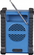 Odbiornik radiowy Denver WRB-60 Black/Blue (5706751073649) - obraz 4
