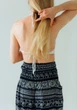 Восточные штаны с широкой резинкой Elephant Midnight RAO WEAR OneSize рост 155-165 см темно-синий - изображение 4