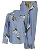 Пижама женская Cyberjammies Piper 0420-0421 12/M Серо-белый (5051877520981) - изображение 3