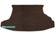 Двошарові килимки Sotra Premium 10mm Chocolate для Nissan X-Trail (T30)(mkI)(багажник) 2001-2007 (ST 00751-CH-Choco) - зображення 1