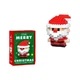 3D Конструктор OEM Merry Christmas Санта Клаус 7 см 174 деталей Красно-белый (W1401) - изображение 1