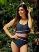 Купальник злитий жіночий Aqua Speed ​​Stella Lady Чорний Рожевий (L) 40 (299-35) - зображення 5