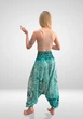 Штаны-шаровары Алладины с мотней Jade Mosaic RAO WEAR OneSize зеленый - изображение 2