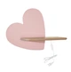 Настінний світильник Candellux Heart 36x26 см Коричнево-рожевий (21-84569) - зображення 1
