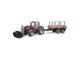 Трактор Massey Ferguson с прицепом, Bruder, 02046 - изображение 1