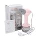 Отпариватель для одежды Lesko AL-8005 1000W Pink ручной утюг - изображение 6