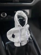 Чехол худи на рычаг КПП / АКПП | Car Hoodie для авто | Креативная кофта на коробку передач | Белая - изображение 2