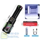 Ліхтар 1143-WHITE LASER LED PM10-TG 1x18650 Power bank ЗУ Type-C zoomNIGHT VISION FLUORESCENCE - зображення 2