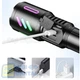 Ліхтар 1143-WHITE LASER LED PM10-TG 1x18650 Power bank ЗУ Type-C zoomNIGHT VISION FLUORESCENCE - зображення 8
