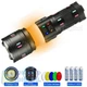 Фонарь AK178-1 PM60-TG+COB 4x18650 power bank ЗУ Type-C zoom 5 фильтров NIGHT VISION FLUORESCENCE WHITE LASER LED - изображение 1