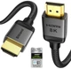 Кабель Silkland HDMI 2.1 [Certified Ultra High Speed HDMI] 48Gbps 8K@60Hz, 4K@240Hz 2м grey - изображение 1