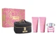 Подарочный набор для женщин Versace Bright Crystal Туалетная вода 90 мл + Лосьон для тела 100 мл + Гель для душа 100 мл + Косметичка - изображение 1