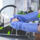 Перчатки силиконовые Better Glove универсальные для мытья посуды и уборки дома Синій (1354404А)) - зображення 3
