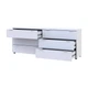 Комод Doros Рон 9 Белый 6 Ящиков 160х38х62 DRS-011777 (41516175) - изображение 3