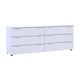 Комод Doros Рон 9 Белый 6 Ящиков 160х38х62 DRS-011777 (41516175) - изображение 4