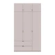 Шафа для одягу Doros Лукас Кашемір 3ДСП 135х50х240 DRS-011656 (80737802) - зображення 7