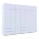 Шкаф для одежды Doros Лукас Белый 3+4 ДСП 315х50х240 DRS-011689 (42005134) - изображение 3