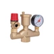 Група безпеки котла Thermo Alliance 1", запобіжний клапан 2,5 бар, з манометром та автоматичним повітровідвідником - изображение 3