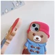 Резиновый 3D чехол Paddington Bear на iPhone 16 - изображение 2