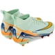 Бутсы футбольные с носком SP-Sport Action 2501B размер 40 Light Mint-Deep Blue-Orange - изображение 4