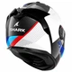 Мотошлем SHARK Spartan GT PRO Dokhta Carbon White Blue M - изображение 5