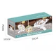 Детский шезглонг-качеля Multifunction Baby's Cradle Bed 7434 Разноцветный - изображение 7