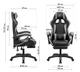 Геймерське крісло GT Racer X-2323 Black/Blue - зображення 2