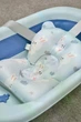 Ванна дитяча складна з матрацом і термометром Bimbo, blue 40255 - изображение 3