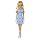 Лялька Mattel Barbie Fashionistas Барбі Модниця Блакитні бантики HYT93 - зображення 1