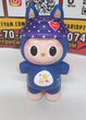 Игрушка антистресс сквиш Лабубу Labubu игрушка синяя 12 см - изображение 2