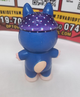 Игрушка антистресс сквиш Лабубу Labubu игрушка синяя 12 см - изображение 3