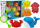 Набір для ванни LEAN Toys Водні тварини з сіткою 8302 (5903802456813) - зображення 2
