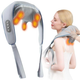Массажер портативный аккумуляторный Massager shoulder neck waist back legs для шеи, спины и тела с подогревом - изображение 1