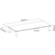 Подставка для монитора Digitus Universal glass Monitor Riser (m478936) - изображение 2
