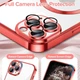 Чохол Wave Premium Metal Shining case with MagSafe (TPU) для Apple iPhone 11 Pro Max 6.5” Red - изображение 4