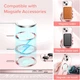 Чохол Wave Premium Metal Shining case with MagSafe (TPU) для Apple iPhone 13 14 6.1” Pink - изображение 3