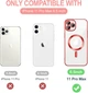 Чохол Wave Premium Metal Shining case with MagSafe (TPU) для Apple iPhone 11 Pro Max 6.5” Red - изображение 7