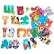 Магнитная обучающая игра Vladi Toys Чудо-буквы. Азбука 34 магнита (VT5411-18) - изображение 3