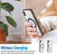 Чохол Wave Premium Metal Shining case with MagSafe (TPU) для Apple iPhone Xs 5.8" Black - изображение 3