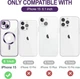 Чохол Wave Premium Metal Shining case with MagSafe (TPU) для Apple iPhone 15 6.1” Deep Purple - изображение 7