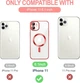 Чохол Wave Premium Metal Shining case with MagSafe (TPU) для Apple iPhone 11 6.1” Red - изображение 7