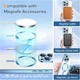 Чохол Wave Premium Metal Shining case with MagSafe (TPU) для Apple iPhone 14 Pro 6.1” Light Blue - изображение 3