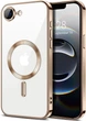 Чохол Wave Premium Metal Shining case with MagSafe (TPU) для Apple iPhone 16e 6.1” Desert Titanium - изображение 1