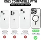 Чехол Wave Premium Metal Shining case with MagSafe (TPU) для Apple iPhone 15 Pro Max 6.7” Black - зображення 7