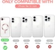 Чохол Wave Premium Metal Shining case with MagSafe (TPU) для Apple iPhone 16e 6.1” Pink - изображение 7