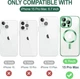 Чохол Wave Premium Metal Shining case with MagSafe (TPU) для Apple iPhone 15 Pro Max 6.7” Light Green - изображение 7