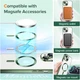 Чохол Wave Premium Metal Shining case with MagSafe (TPU) для Apple iPhone 13 14 6.1” Green - изображение 3