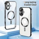 Чохол Wave Premium Metal Shining case with MagSafe (TPU) для Apple iPhone 16 6.1” Black - изображение 2