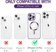 Чохол Wave Premium Metal Shining case with MagSafe (TPU) для Apple iPhone 13 Pro 6.1” Deep Purple - изображение 7