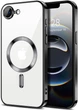 Чохол Wave Premium Metal Shining case with MagSafe (TPU) для Apple iPhone 16e 6.1” Black - изображение 1